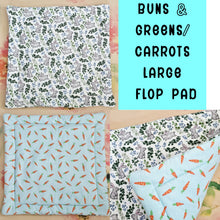 Load image into Gallery viewer, Premade 100% Cotton Flop Pads In Different Sizes - Ready to Ship - Free US Shipping
