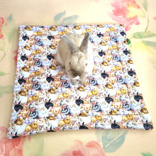 Load image into Gallery viewer, Design Your Own 100% Cotton Bunny Flop Pad in 6 Sizes - Small Mattress, Medium, Large or Xlarge Free US Shipping
