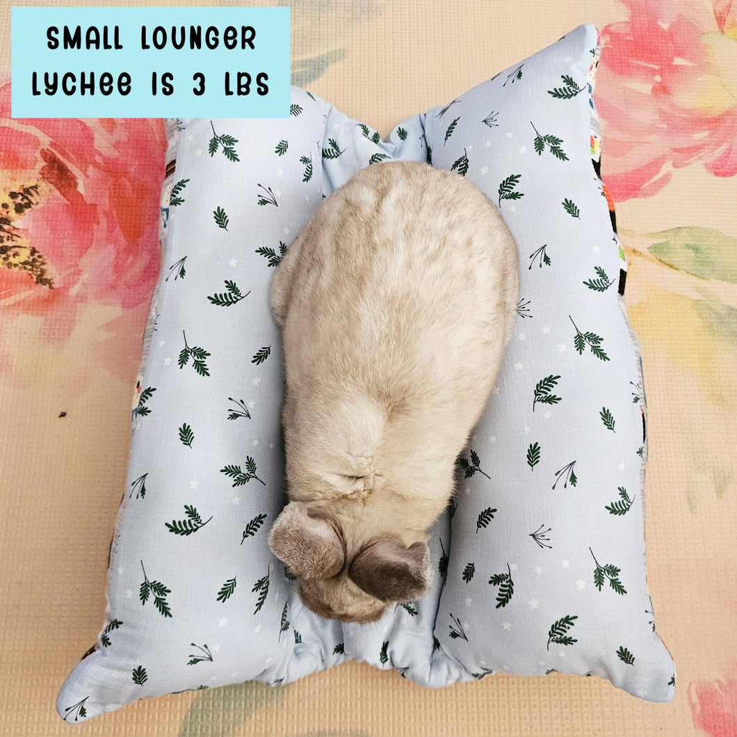 Design Your Own 100% Cotton Lychee's Lounger in 3 Sizes - Small, Med or Large (Temporary Item)