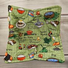 Load image into Gallery viewer, Hawaiian Foodie Recipe - Reversible 100% Cotton Bowl Cozy
