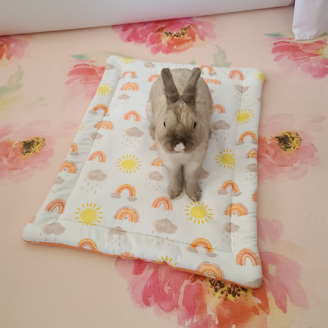 Design Your Own 100% Cotton Bunny Flop Pad in 6 Sizes - Small Mattress, Medium, Large or Xlarge Free US Shipping