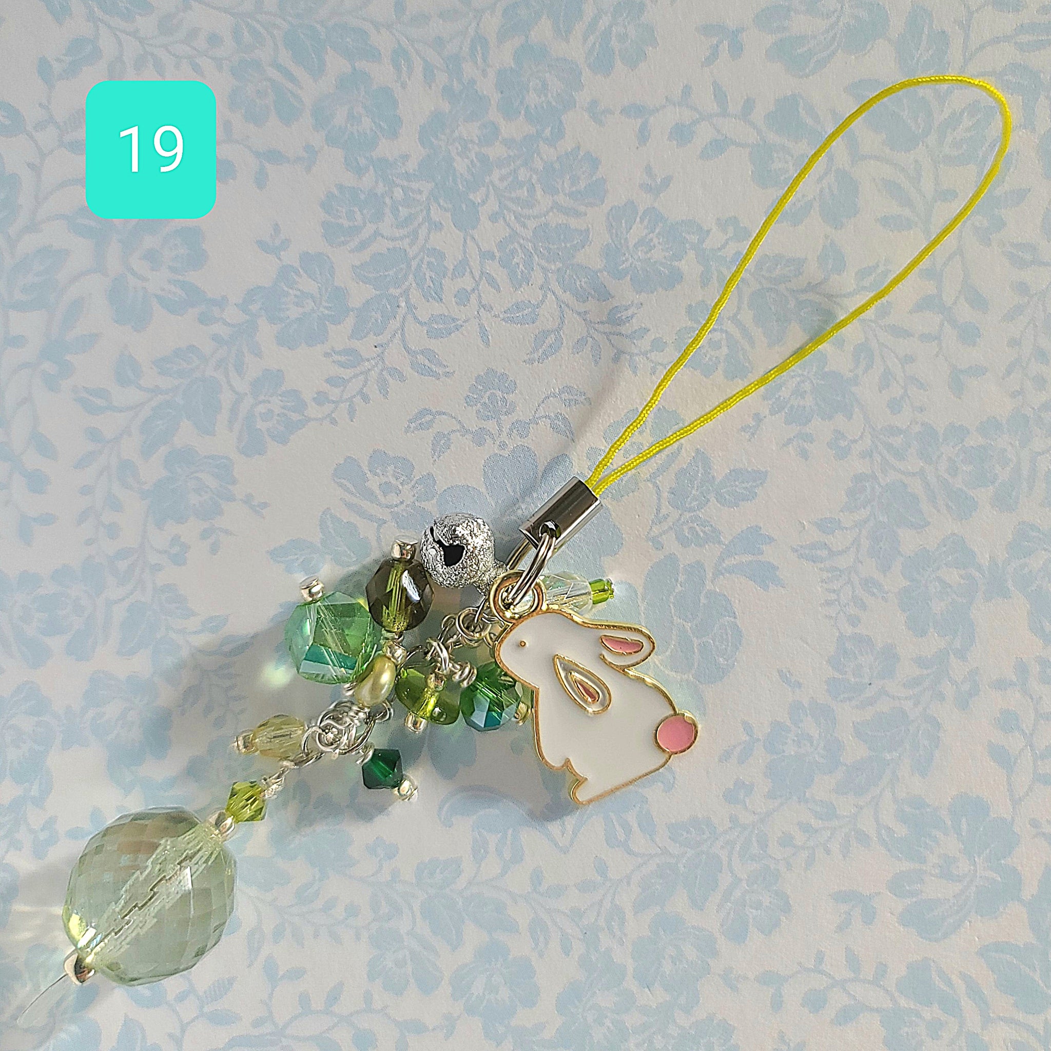 Crystal Bunny Bag/Cell Phone Charms – Bunnies With Aloha